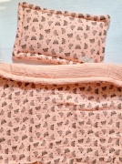 Set chăn ga gối đệm bằng vải muslin vải xô mềm mại